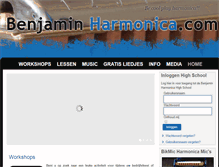 Tablet Screenshot of benjaminharmonica.com